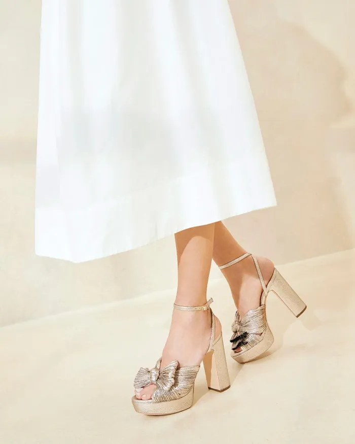 Women Heeled Sandals Loeffler Randall Natalia Champagne Platform Bow Heel L Heeled Sandals L Footwear Women Heeled Sandals Loeffler Randall Natalia Champagne Platform Bow Heel L Heeled Sandals L Footwear