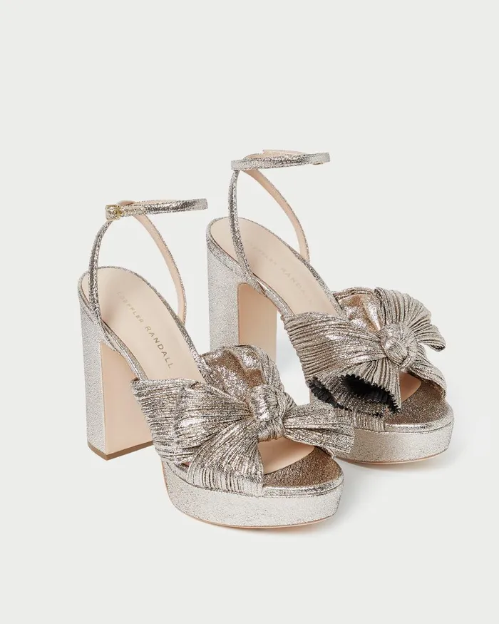 Women Heeled Sandals Loeffler Randall Natalia Champagne Platform Bow Heel L Heeled Sandals L Footwear Women Heeled Sandals Loeffler Randall Natalia Champagne Platform Bow Heel L Heeled Sandals L Footwear