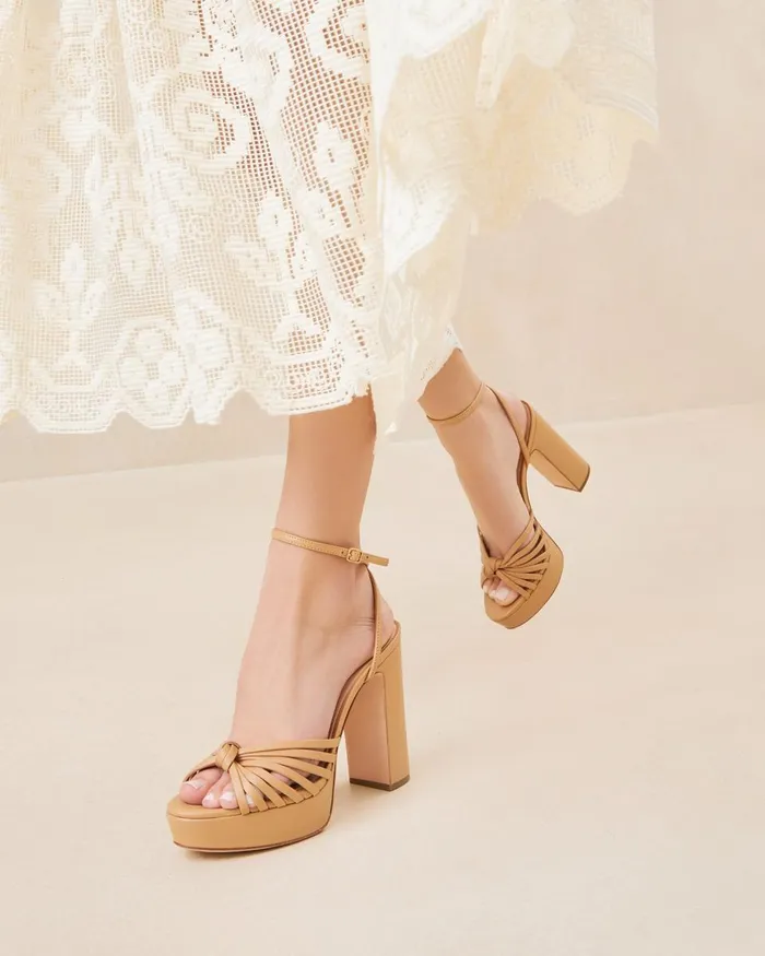 Women Heeled Sandals Loeffler Randall Rivka Dune Knot Platform Sandal I Heeled Sandals I Footwear Women Heeled Sandals Loeffler Randall Rivka Dune Knot Platform Sandal I Heeled Sandals I Footwear