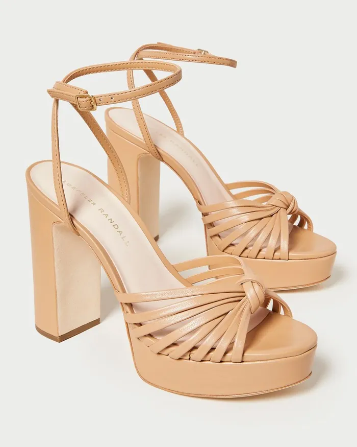 Women Heeled Sandals Loeffler Randall Rivka Dune Knot Platform Sandal I Heeled Sandals I Footwear Women Heeled Sandals Loeffler Randall Rivka Dune Knot Platform Sandal I Heeled Sandals I Footwear