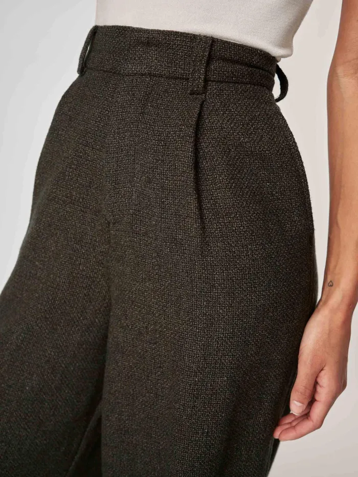 Women Hepburn Wide Leg High Rise Pleated 32034 DL1961 Tall