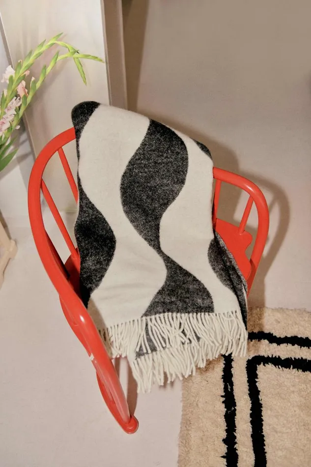 Women Homeware RIXO Throw Mono Wave