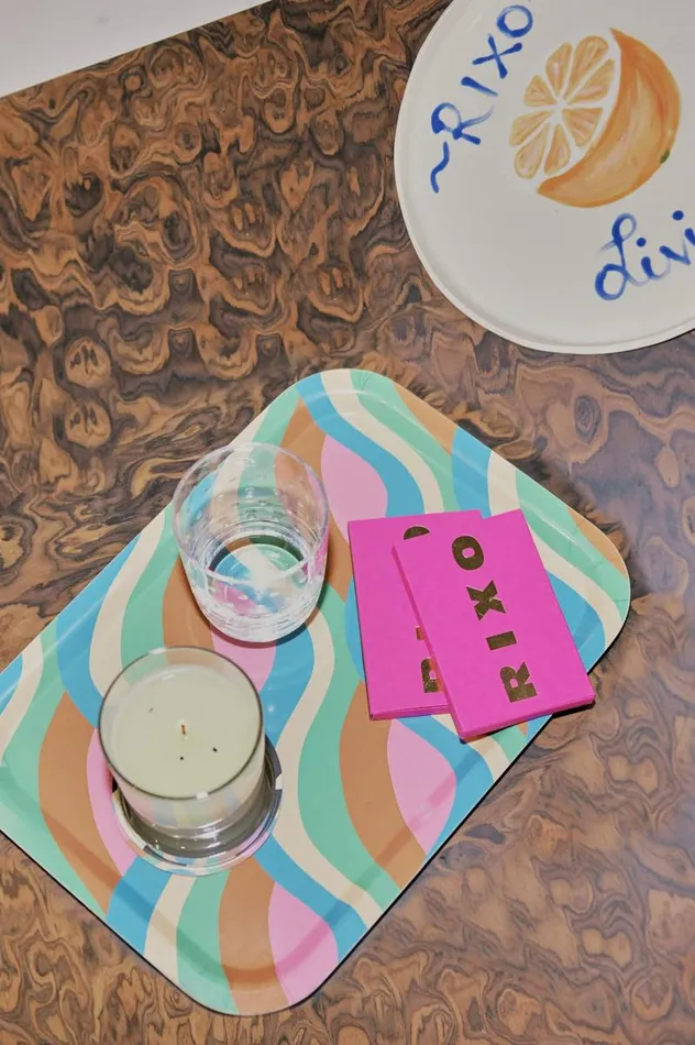 Women Homeware RIXO Tray Geo Wave