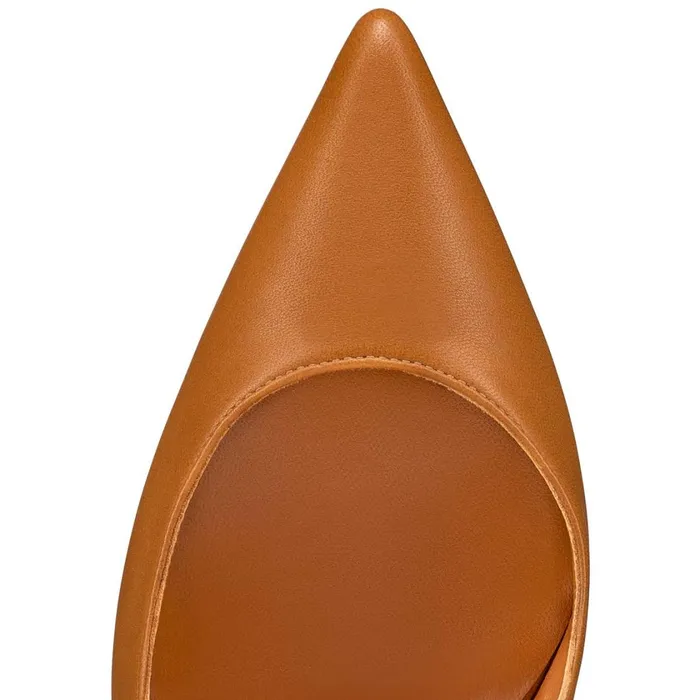 Women Hot Chick Sling 100 Mm Pumps 8211 Nappa Leather 8211 Nude 4 Nude Christian Louboutin Pumps