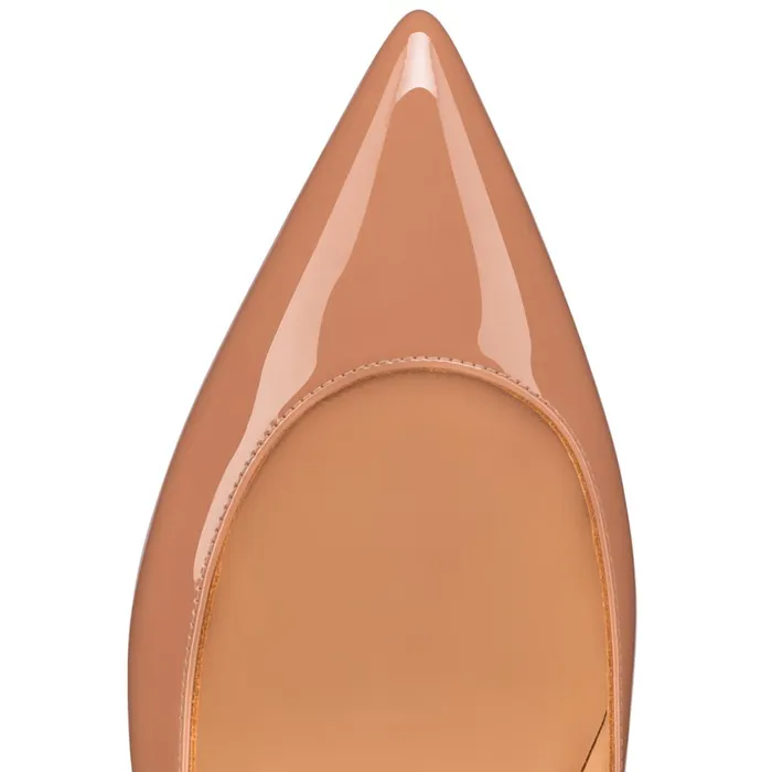 Women Hot Chickita Ballerinas 8211 Patent Calf 8211 Nude Nude Christian Louboutin Flats