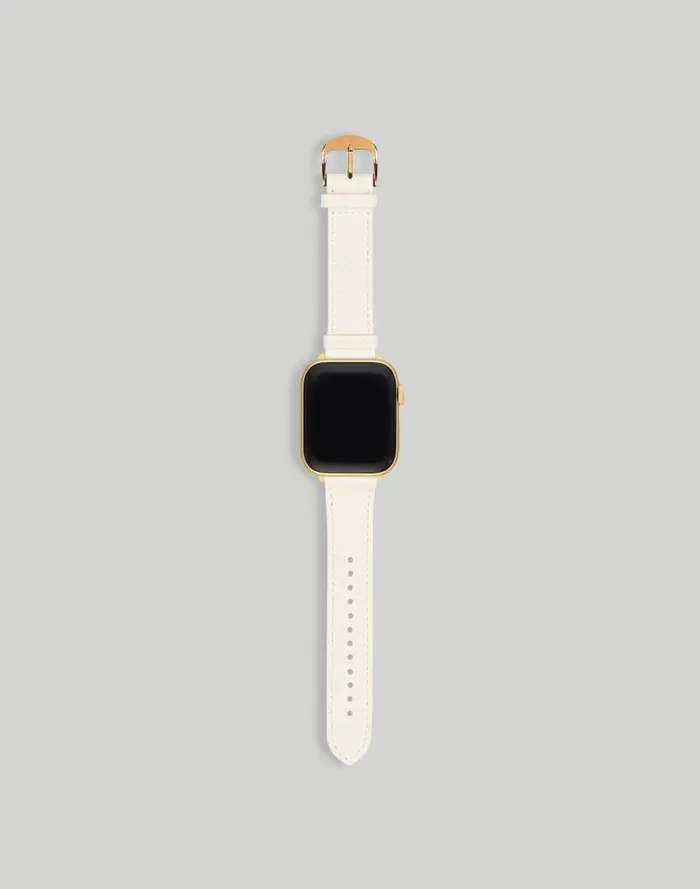 Women Hyer Goods Apple Watch Band White Gold 384041 Mm White Madewell Jewelry