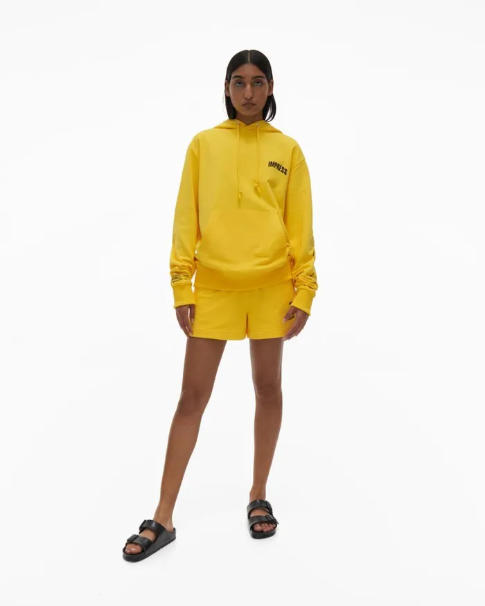 Women Impress Hoodie Laser Yellow Helmut Lang TShirts and Sweatshirts