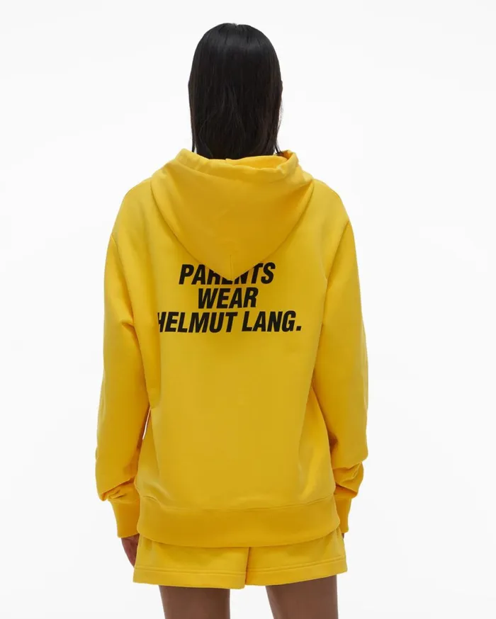 Women Impress Hoodie Laser Yellow Helmut Lang TShirts and Sweatshirts
