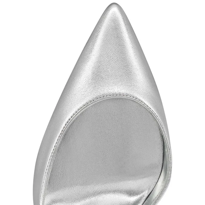 Women Iriza 100 Mm Pumps 8211 Nappa Leather 8211 Silver Silver Christian Louboutin Pumps
