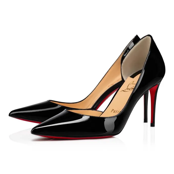 Women Iriza 85 Mm Pumps 8211 Patent Calf Leather 8211 Black Black Christian Louboutin Pumps Women Iriza 85 Mm Pumps 8211 Patent Calf Leather 8211 Black Black Christian Louboutin Pumps