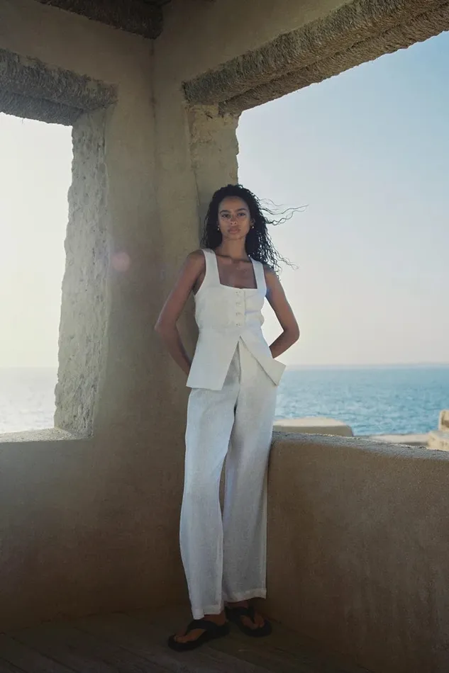 Women Isotta Pant White Faithfull The Brand Pants Women Isotta Pant White Faithfull The Brand Pants