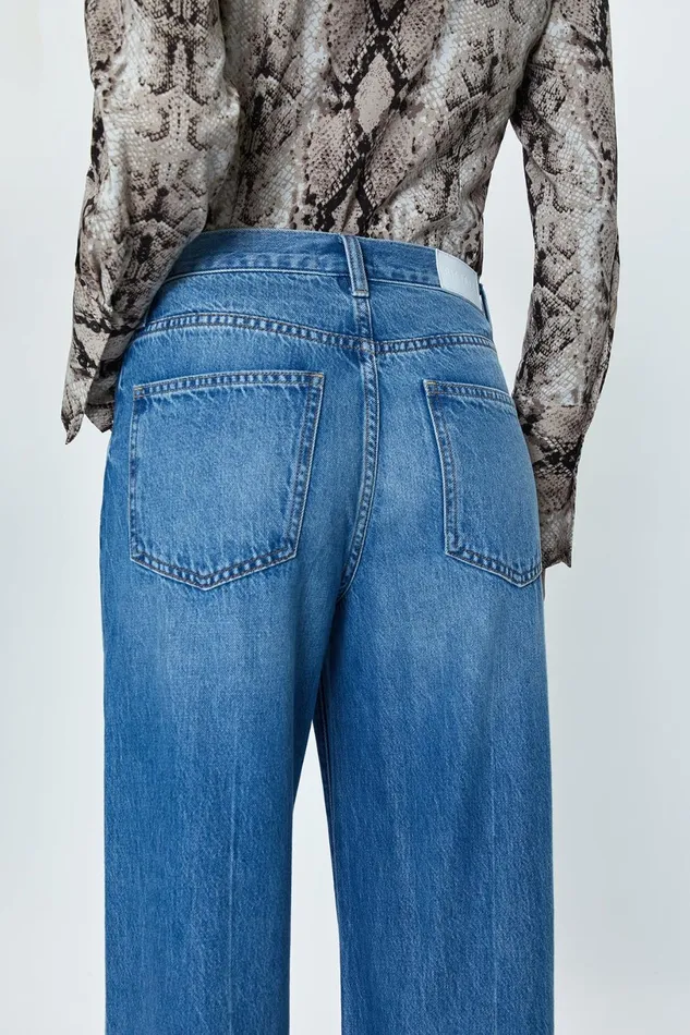 Women Jadyn Low Slung Palazzo Jean 8211 Echo Park Pistola Denim Denim
