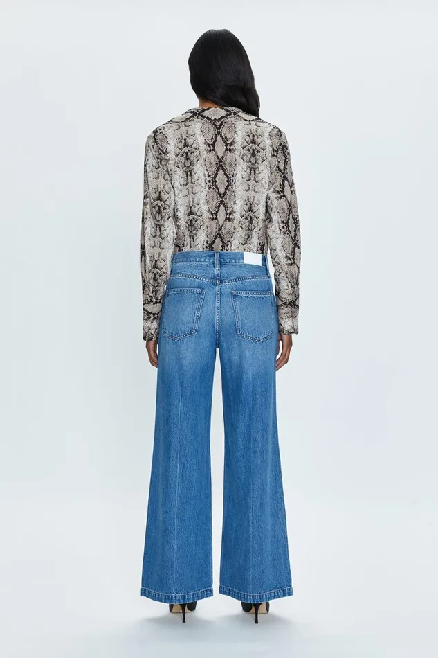 Women Jadyn Low Slung Palazzo Jean 8211 Echo Park Pistola Denim Denim