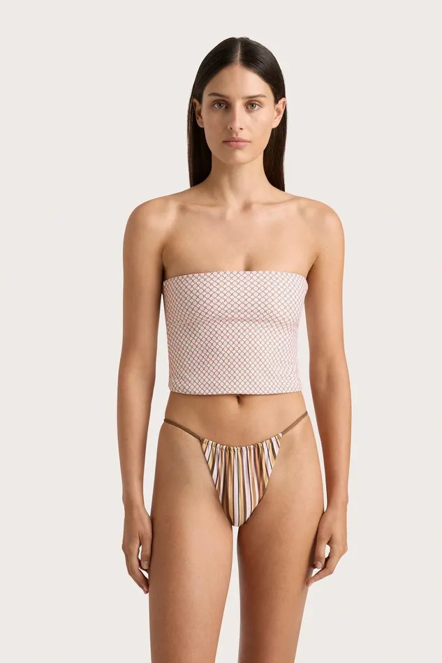 Women Jean Swim Top Oliander Blush Faithfull The Brand Swim Women Jean Swim Top Oliander Blush Faithfull The Brand Swim