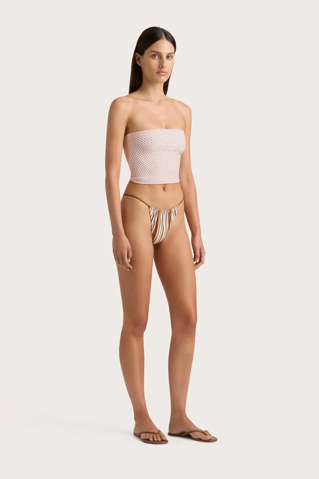 Women Jean Swim Top Oliander Blush Faithfull The Brand Swim Women Jean Swim Top Oliander Blush Faithfull The Brand Swim