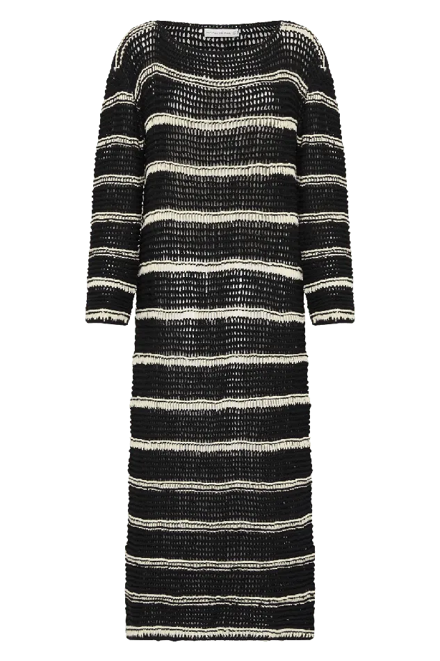 Women Jesolo Crochet Dress BlackOff White Faithfull The Brand Dresses Women Jesolo Crochet Dress BlackOff White Faithfull The Brand Dresses