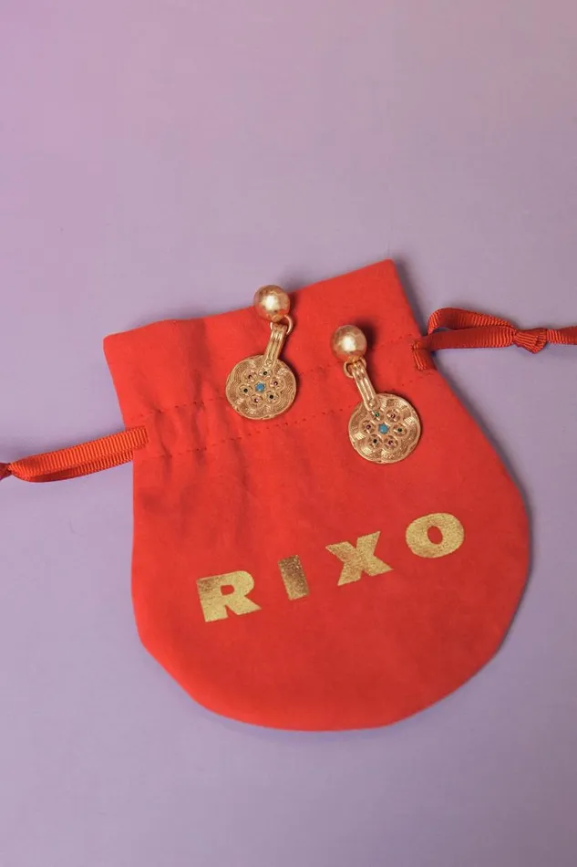 Women Jewellery RIXO Anouk Gold Women Jewellery RIXO Anouk Gold