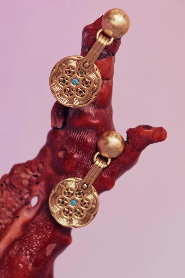 Women Jewellery RIXO Anouk Gold Women Jewellery RIXO Anouk Gold