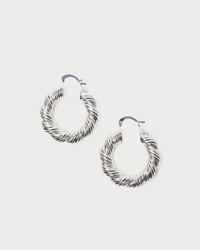 Women Jewelry Loeffler Randall Atticus Silver Earrings