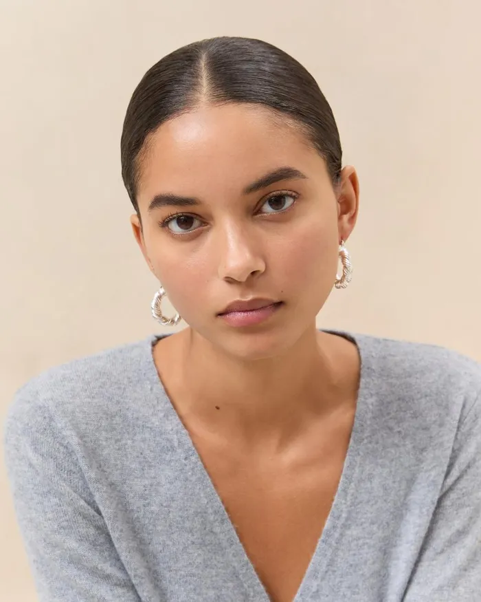Women Jewelry Loeffler Randall Atticus Silver Earrings Women Jewelry Loeffler Randall Atticus Silver Earrings