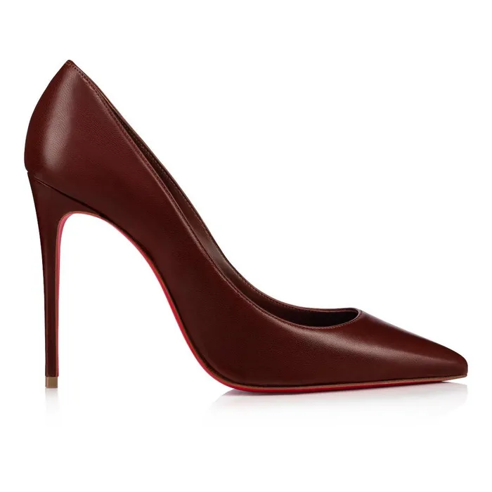 Women Kate 100 Mm Pumps 8211 Nappa Leather 8211 Nude 8 Nude Christian Louboutin Pumps