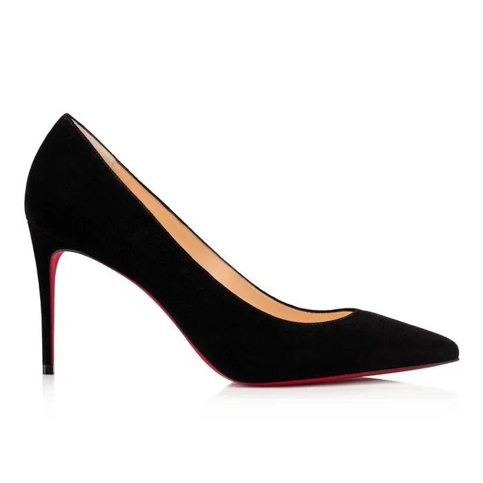 Women Kate 85 Mm Pumps 8211 Veau Velours 8211 Black Black Christian Louboutin Pumps