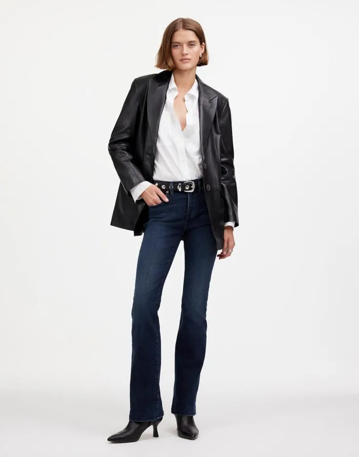 Women Kick Out FullLength Jeans Kingston Wash Madewell Jeans