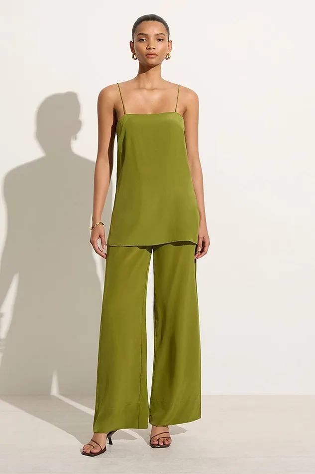 Women Koa Tunic Top Palm Green 8211 Final Sale Faithfull The Brand Tops