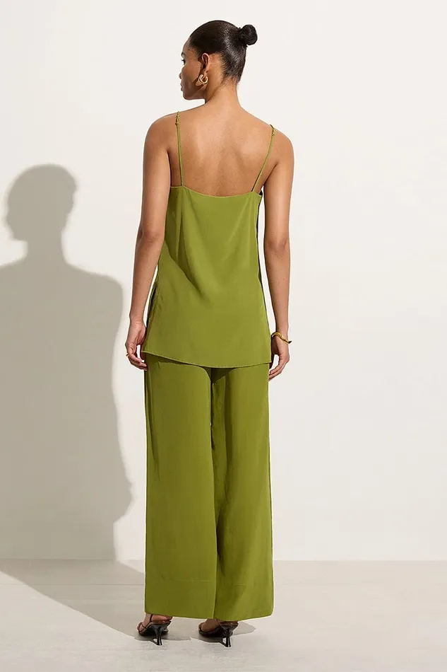 Women Koa Tunic Top Palm Green 8211 Final Sale Faithfull The Brand Tops