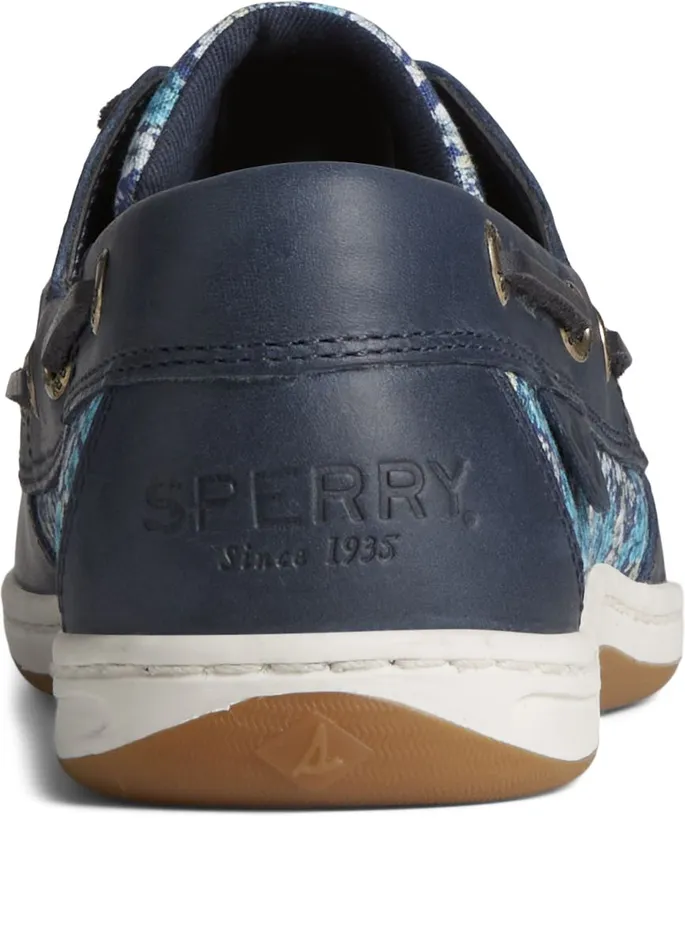 Women Koifish Floral Boat Shoe Navy Sperry Boat Shoes