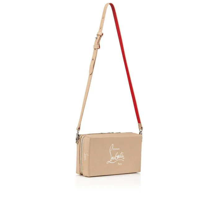 Women Kraftilou Clutch 8211 Calf Leather Kraft 8211 Brown Brown Christian Louboutin Shoulder Bags