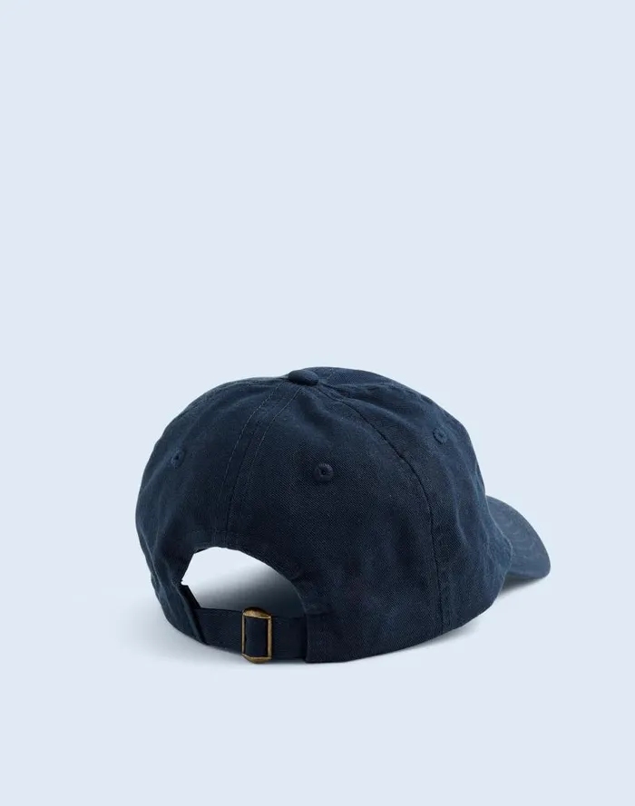 Women KULE The Hello New York Baseball Cap Navy Madewell Hats