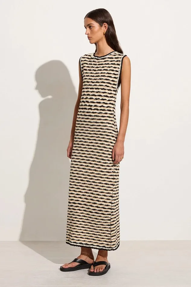 Women La Lune Handmade Crochet Dress Novara 8211 Final Sale Faithfull The Brand Dresses