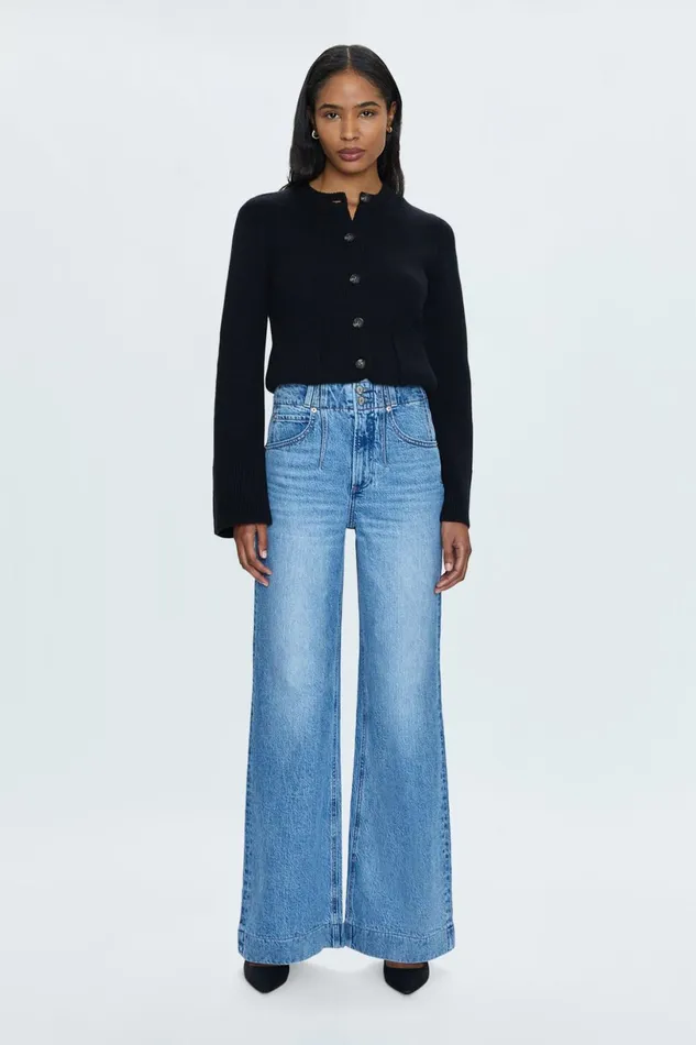 Women Lana High Rise Ultra Wide Jean 8211 Gallery Pistola Denim Denim