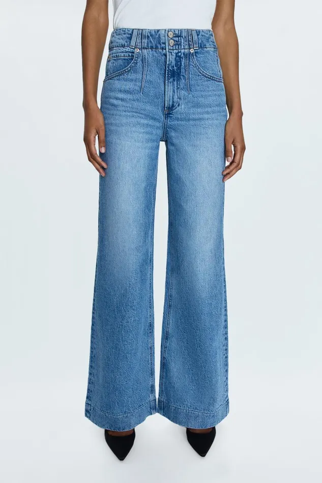 Women Lana High Rise Ultra Wide Jean 8211 Gallery Pistola Denim Denim