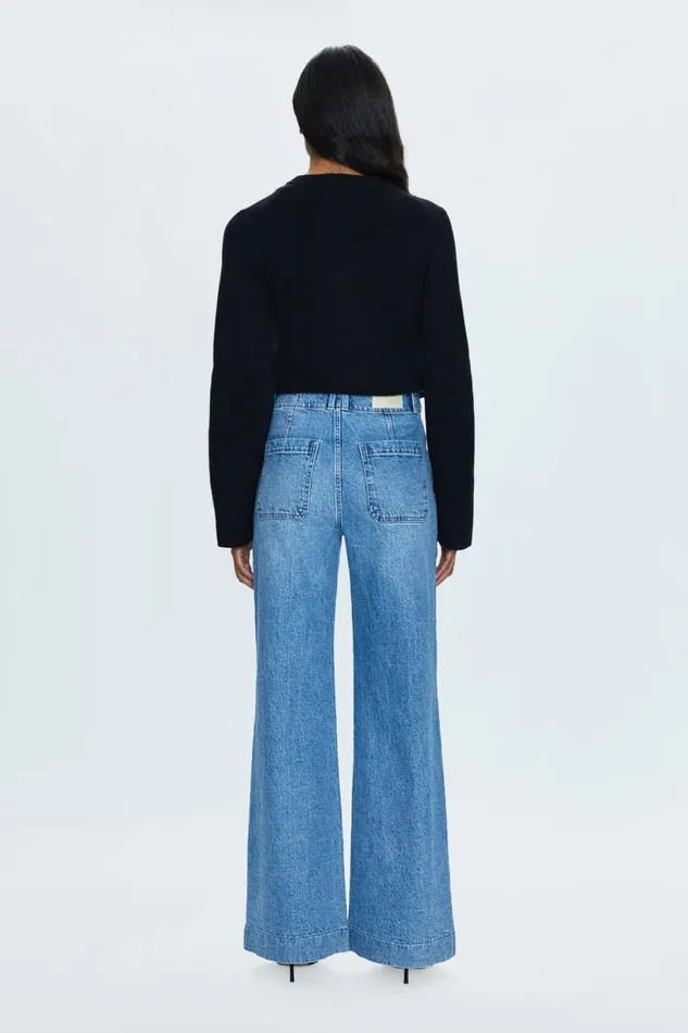 Women Lana High Rise Ultra Wide Jean 8211 Gallery Pistola Denim Denim