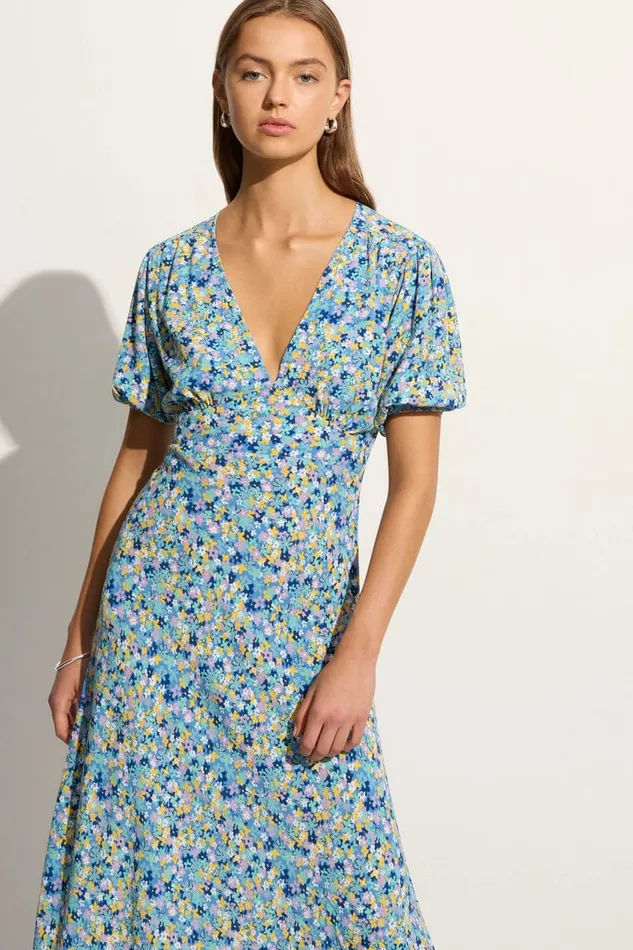 Women Las Mayas Midi Dress Cala Nica Floral Blue Exclusive 8211 Final Sale Faithfull The Brand Dresses Women Las Mayas Midi Dress Cala Nica Floral Blue Exclusive 8211 Final Sale Faithfull The Brand Dresses