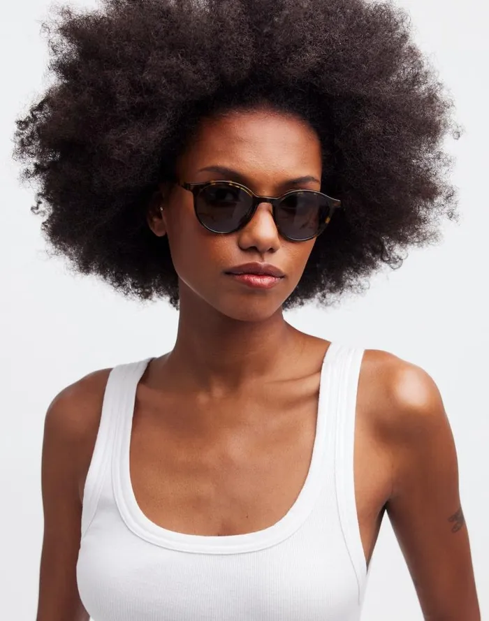 Women Layton Sunglasses Tort Multi Madewell Sunglasses