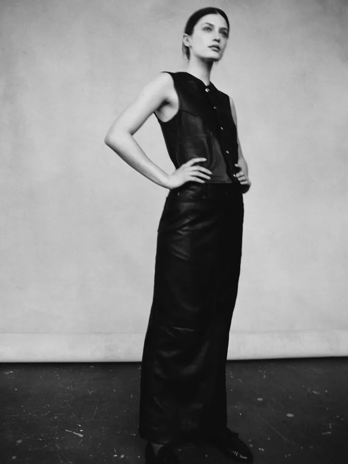 Women Leather Vest DL1961 Tops Tees