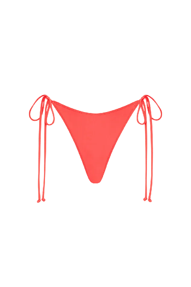 Women Leo Bikini Bottom Vermillion Faithfull The Brand Swim Women Leo Bikini Bottom Vermillion Faithfull The Brand Swim
