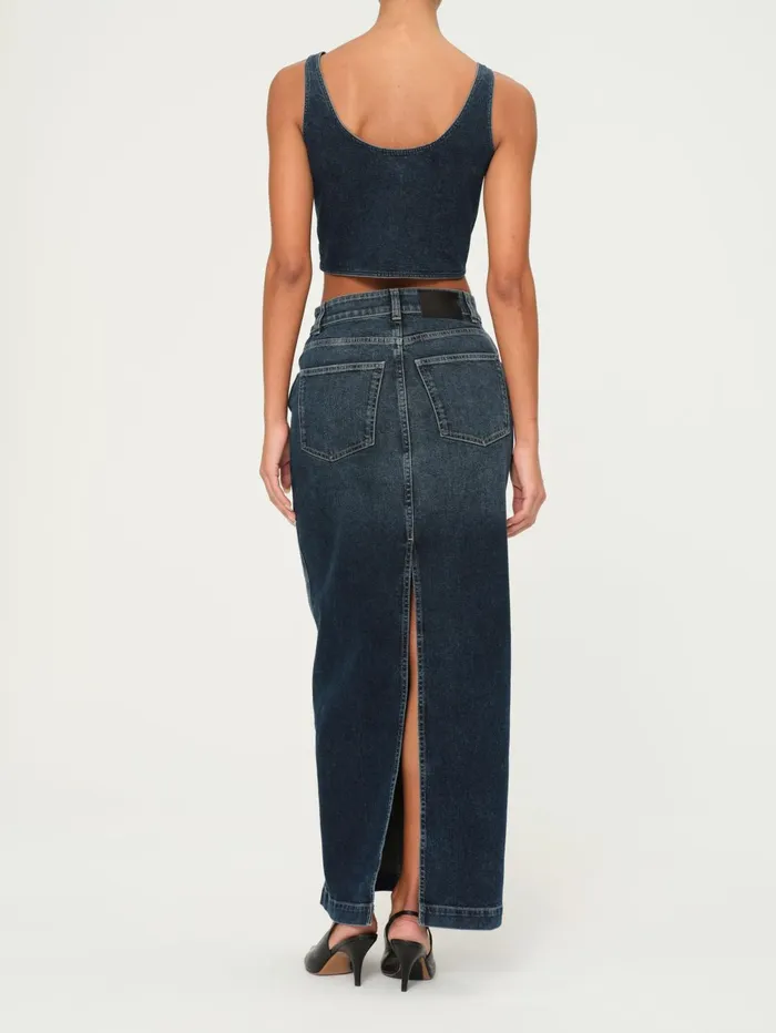 Women Lexie High Rise Denim Skirt Maxi DL1961 ReadyToWear