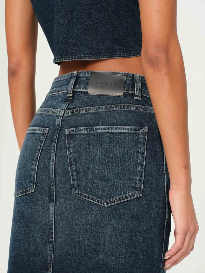 Women Lexie High Rise Denim Skirt Maxi DL1961 ReadyToWear