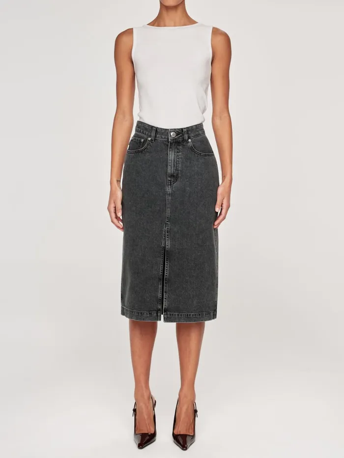 Women Lexie High Rise Denim Skirt Midi DL1961 ReadyToWear