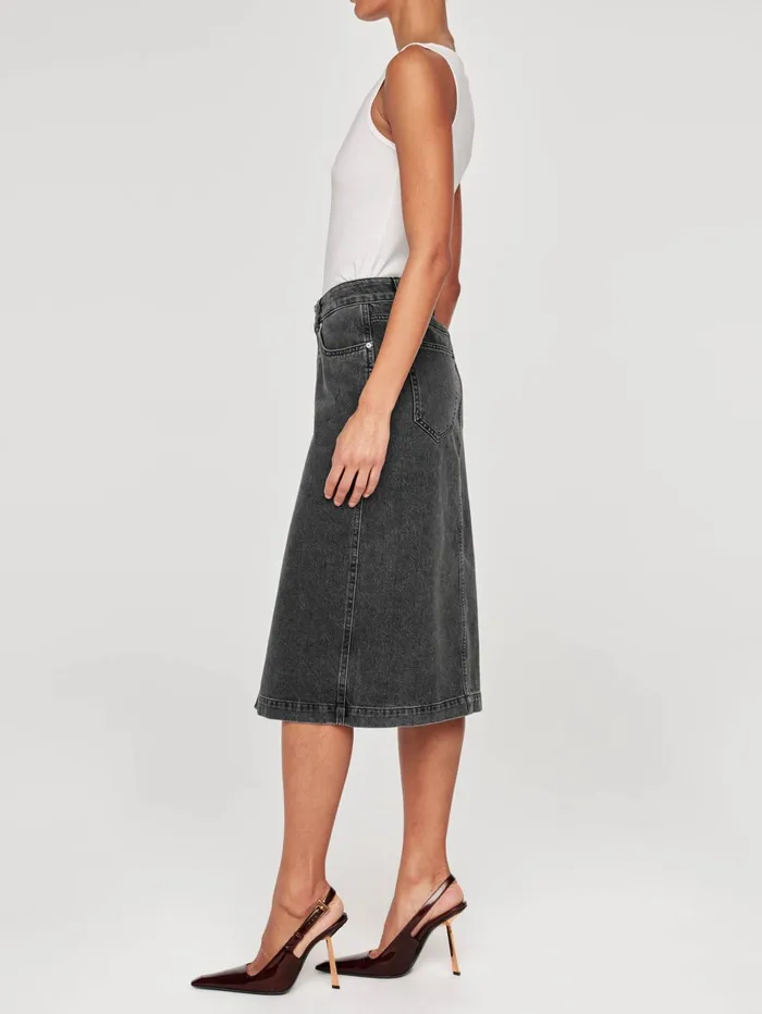 Women Lexie High Rise Denim Skirt Midi DL1961 ReadyToWear