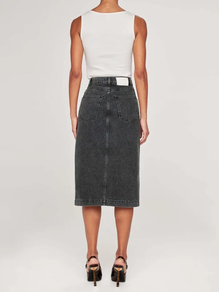 Women Lexie High Rise Denim Skirt Midi DL1961 ReadyToWear