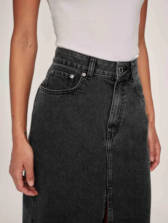 Women Lexie High Rise Denim Skirt Midi DL1961 ReadyToWear