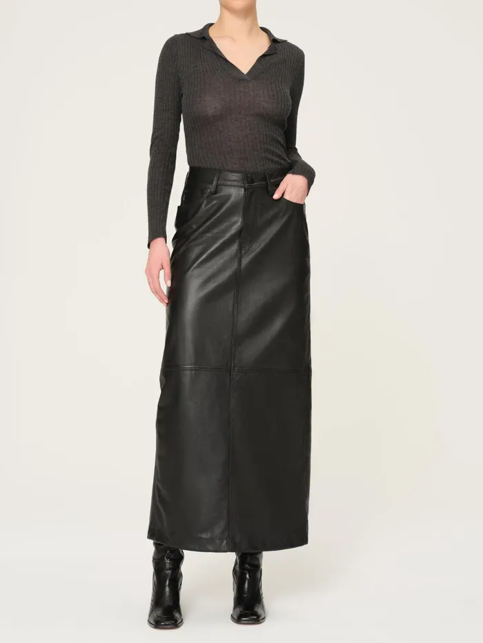 Women Lexie High Rise Skirt Maxi DL1961 Shorts Skirts