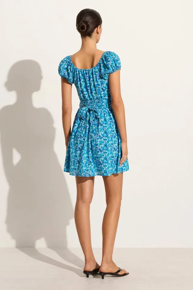 Women Limone Mini Dress Stellina Floral Faithfull The Brand Dresses Women Limone Mini Dress Stellina Floral Faithfull The Brand Dresses