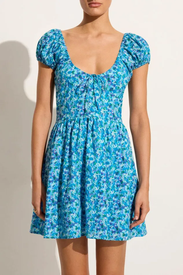 Women Limone Mini Dress Stellina Floral Faithfull The Brand Dresses Women Limone Mini Dress Stellina Floral Faithfull The Brand Dresses