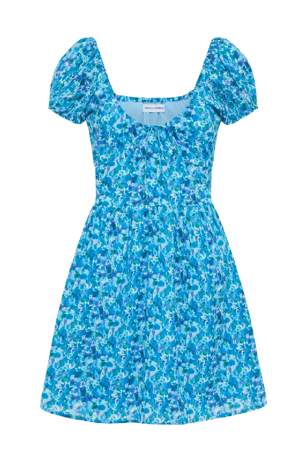 Women Limone Mini Dress Stellina Floral Faithfull The Brand Dresses Women Limone Mini Dress Stellina Floral Faithfull The Brand Dresses